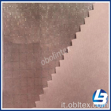 Tessuto del bollo del foglio di moda obl21-846 per il cappotto giù